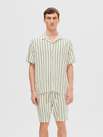 SELECTED HOMME Comfort fit Overhemd 'Sal' in Groen: voorkant
