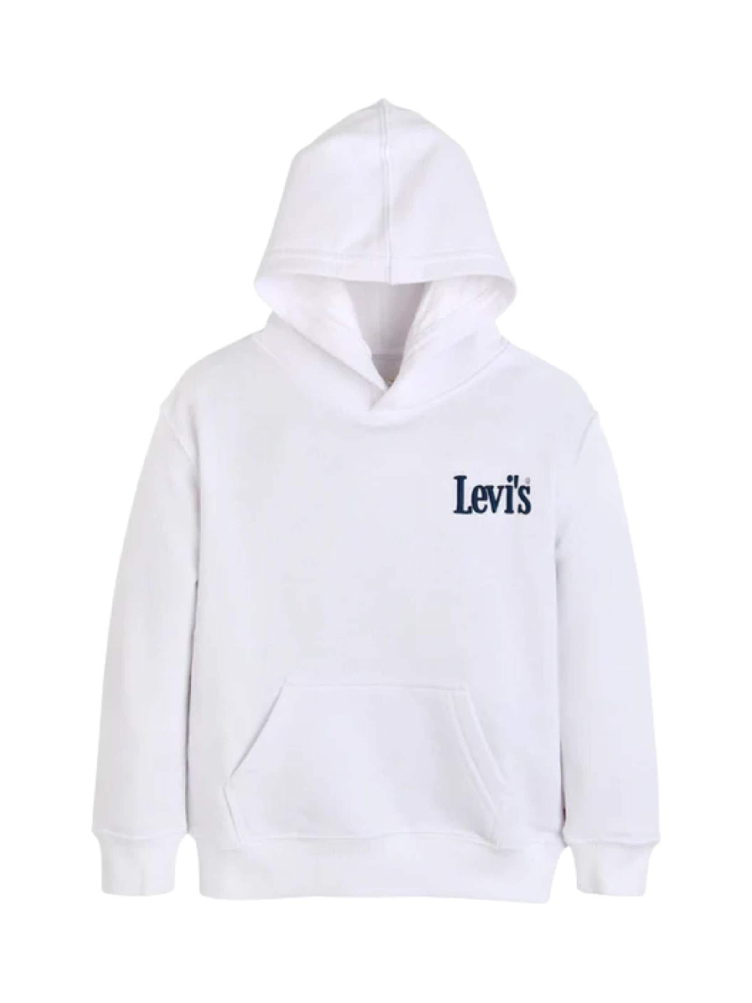 Sweat Levi's Kids en blanc : devant