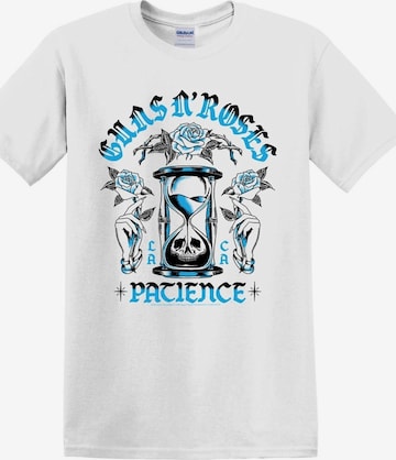 T-Shirt 'Guns N´Roses Hour Glass' GUNS N' ROSES en blanc : devant