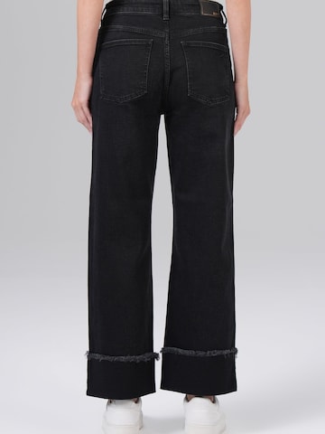 M.O.D MIRACLE OF DENIM Bő szár Farmer - fekete