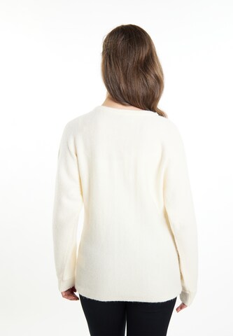 Pull-over 'Sivene' Usha en blanc