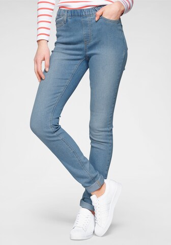 FLASHLIGHTS Skinny Jeggings in Blue