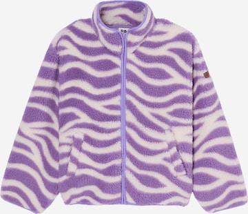 ROXY Fleece Jacket in Purple: front