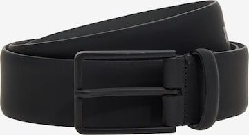 Ceinture Boggi Milano en noir : devant