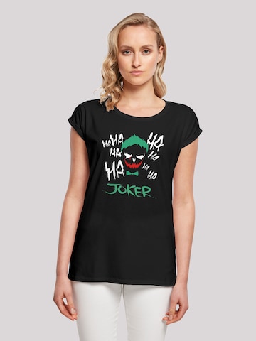 T-shirt 'Suicide Squad Joker' F4NT4STIC en noir : devant