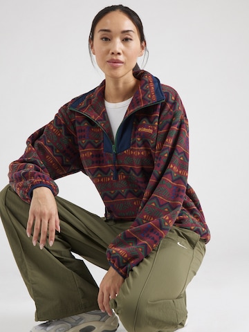 Pull-over de sport 'Sequoia Grove' COLUMBIA en rouge : devant