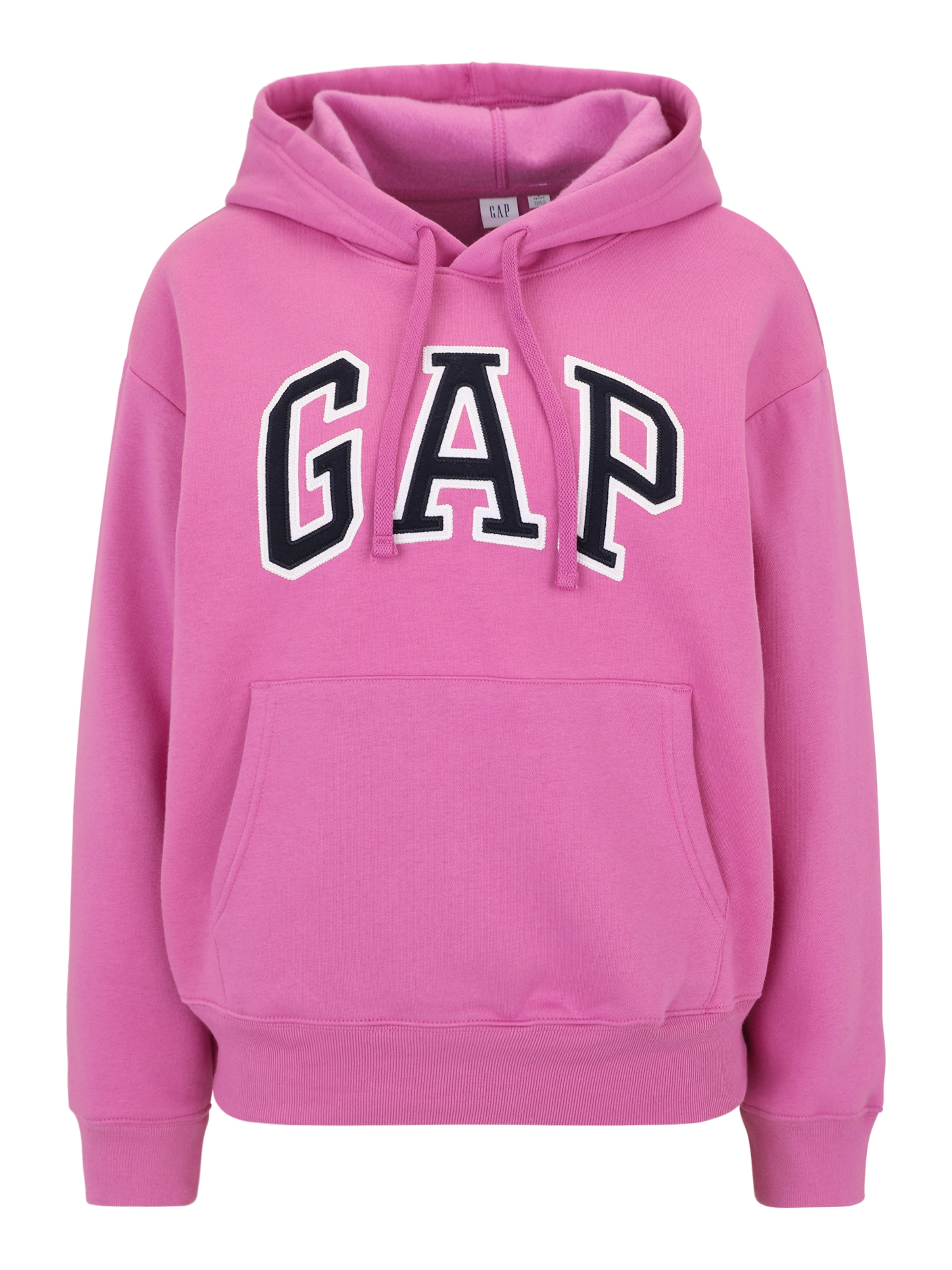 Sweat-shirt 'Heritage' Gap Petite en violet : devant