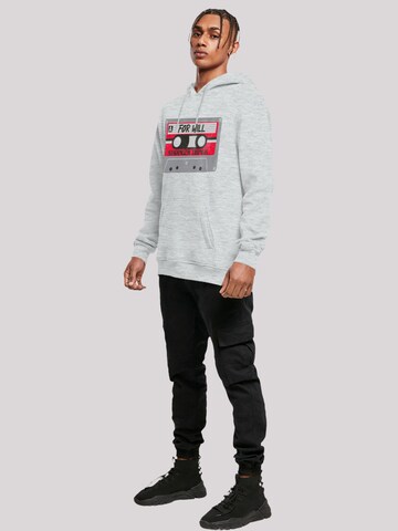 F4NT4STIC Sweatshirt 'Stranger Things Cassette For Will Netflix TV Series' in Grey