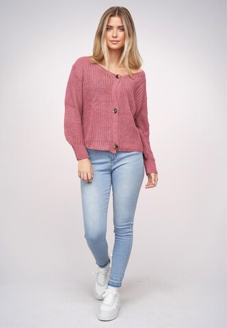Cloud5ive Strickjacke in Pink