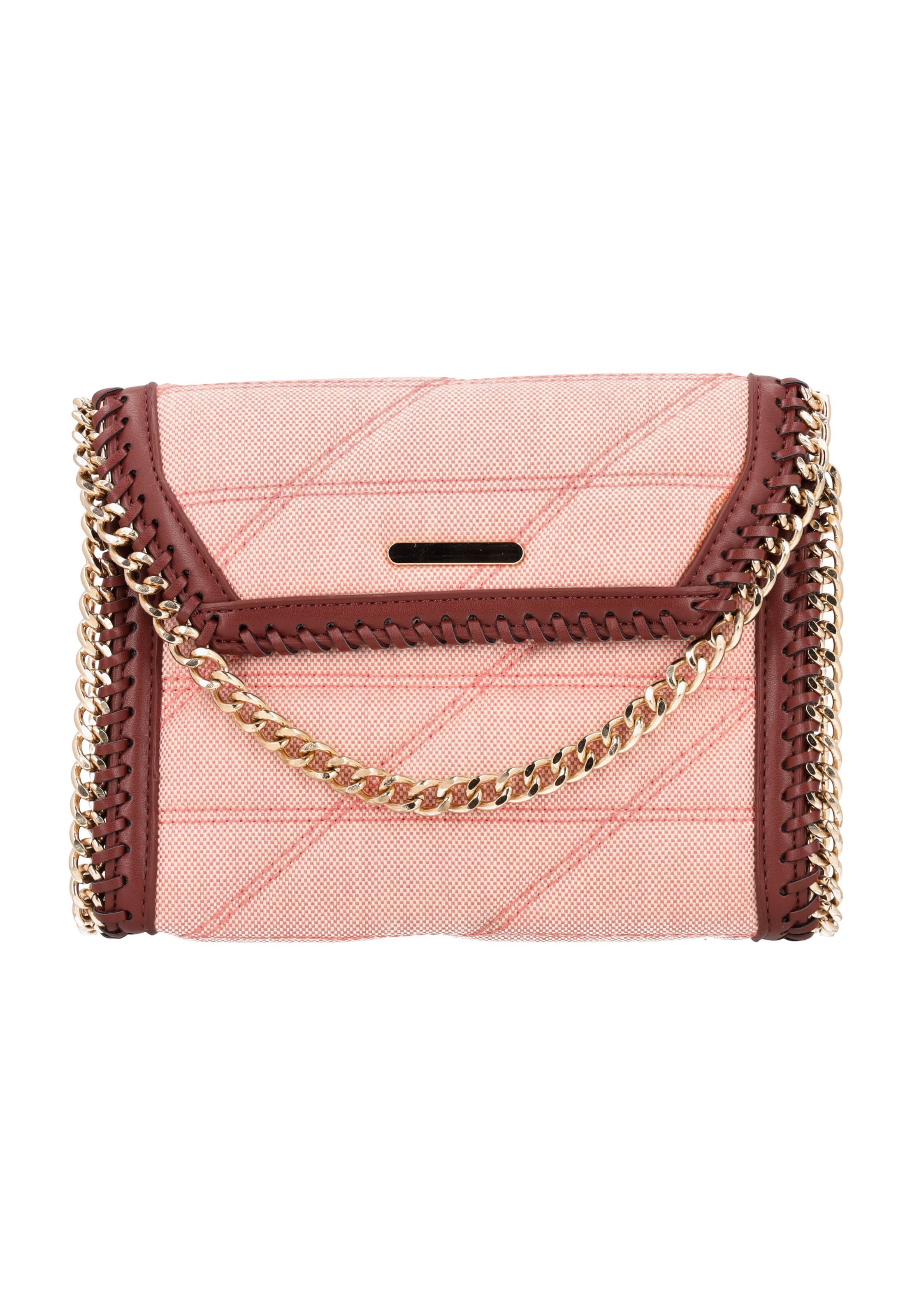 faina - Bolso de hombro en rosa: frente