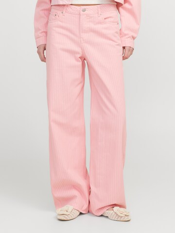 Wide leg Pantaloni 'JXMaddy Tokyo' di JJXX in rosa: frontale