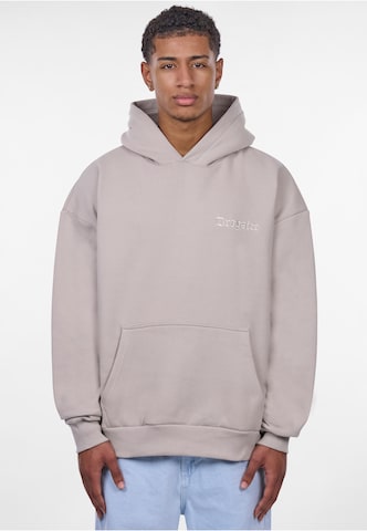 Felpa 'Embo' di Dropsize in grigio: frontale