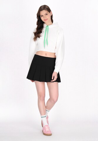 myMo ATHLSR Sweatshirt 'Back To School' in Wit