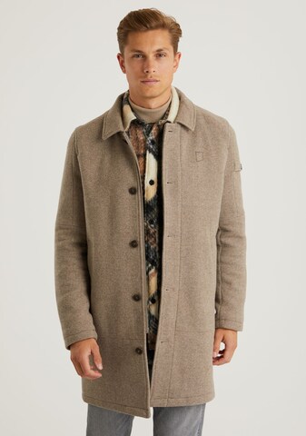 Manteau mi-saison CHASIN' en beige : devant
