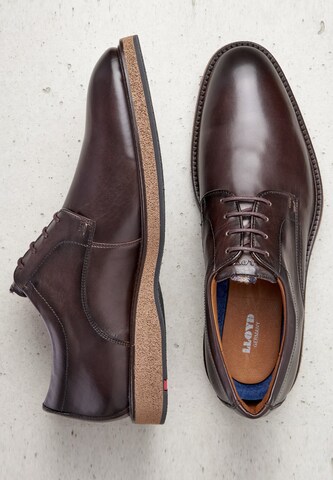 LLOYD Lace-Up Shoes 'OLTON' in Brown