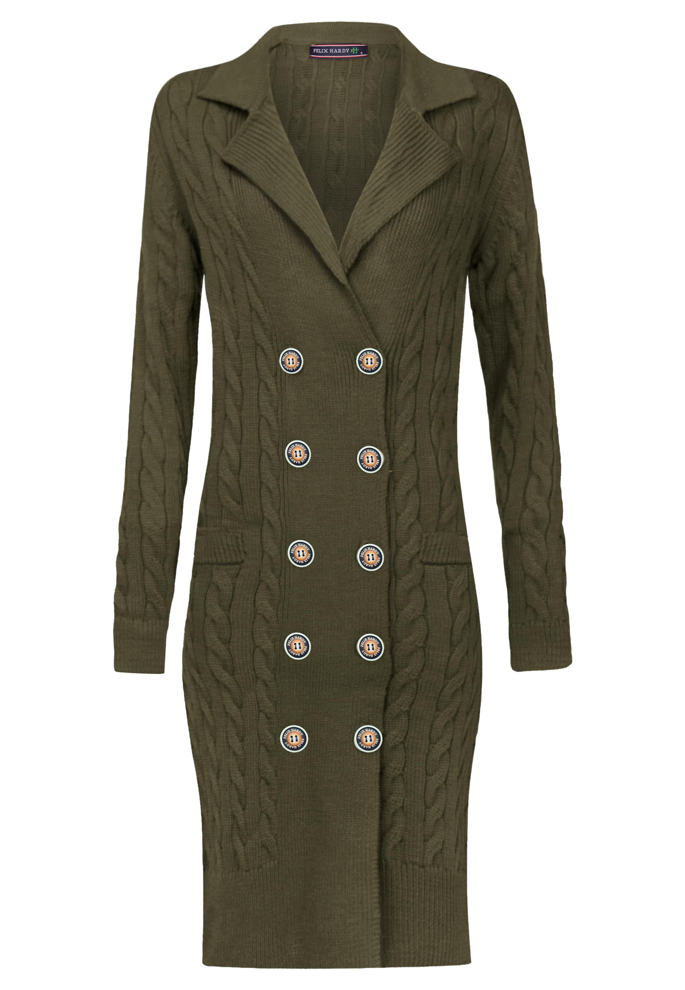 Felix Hardy Pletené šaty - Zelená: predná strana