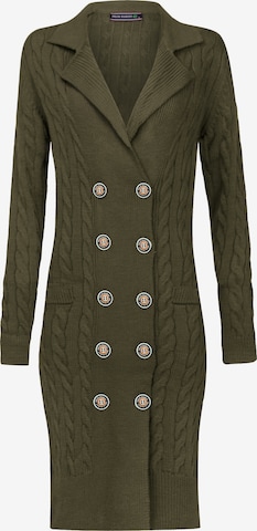 Felix Hardy Πλεκτό φόρεμα σε πράσινο: μπροστά