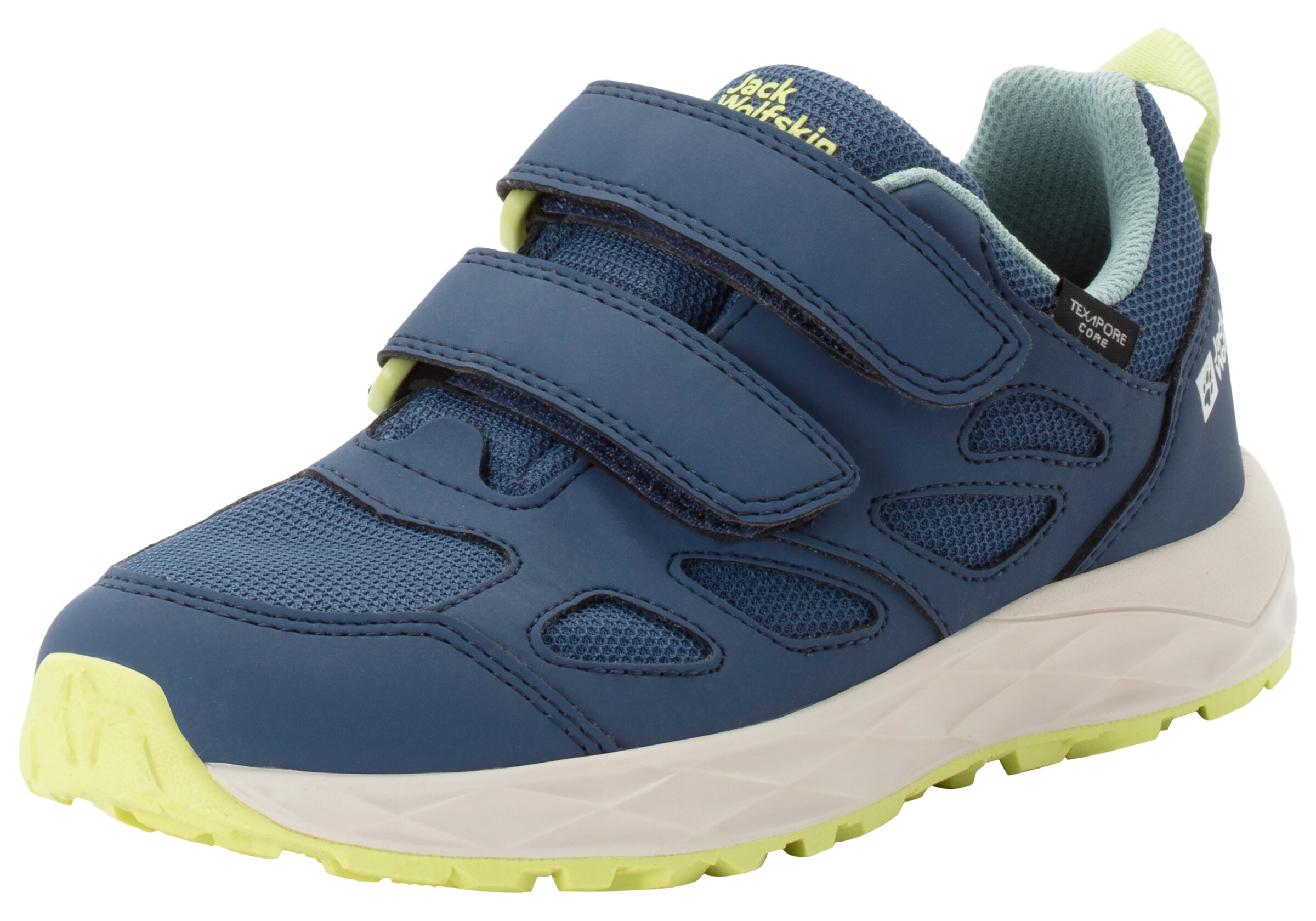JACK WOLFSKIN Flats in Blue: front