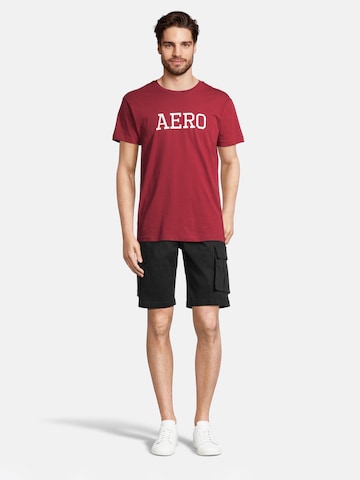 AÉROPOSTALE Regular Shorts in Schwarz