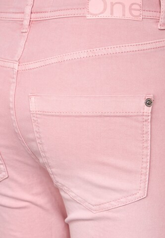 STREET ONE Slimfit Jeans in Pink
