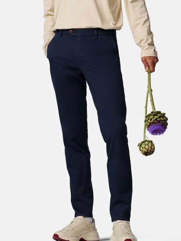 MMXGERMANY Slimfit Chino 'Lupus' in Blauw: voorkant
