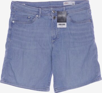 QS Shorts L in Blau: predná strana