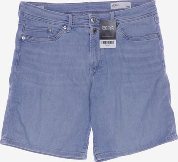 QS Shorts in L in Blue: front
