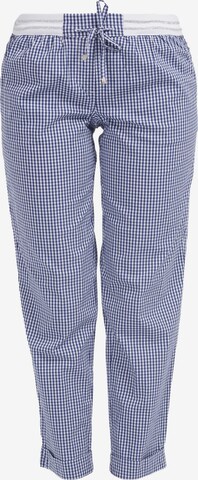 HELMIDGE Loosefit Broek in Blauw: voorkant