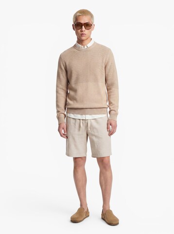 JACK & JONES Pulóver 'JJCARL' - bézs