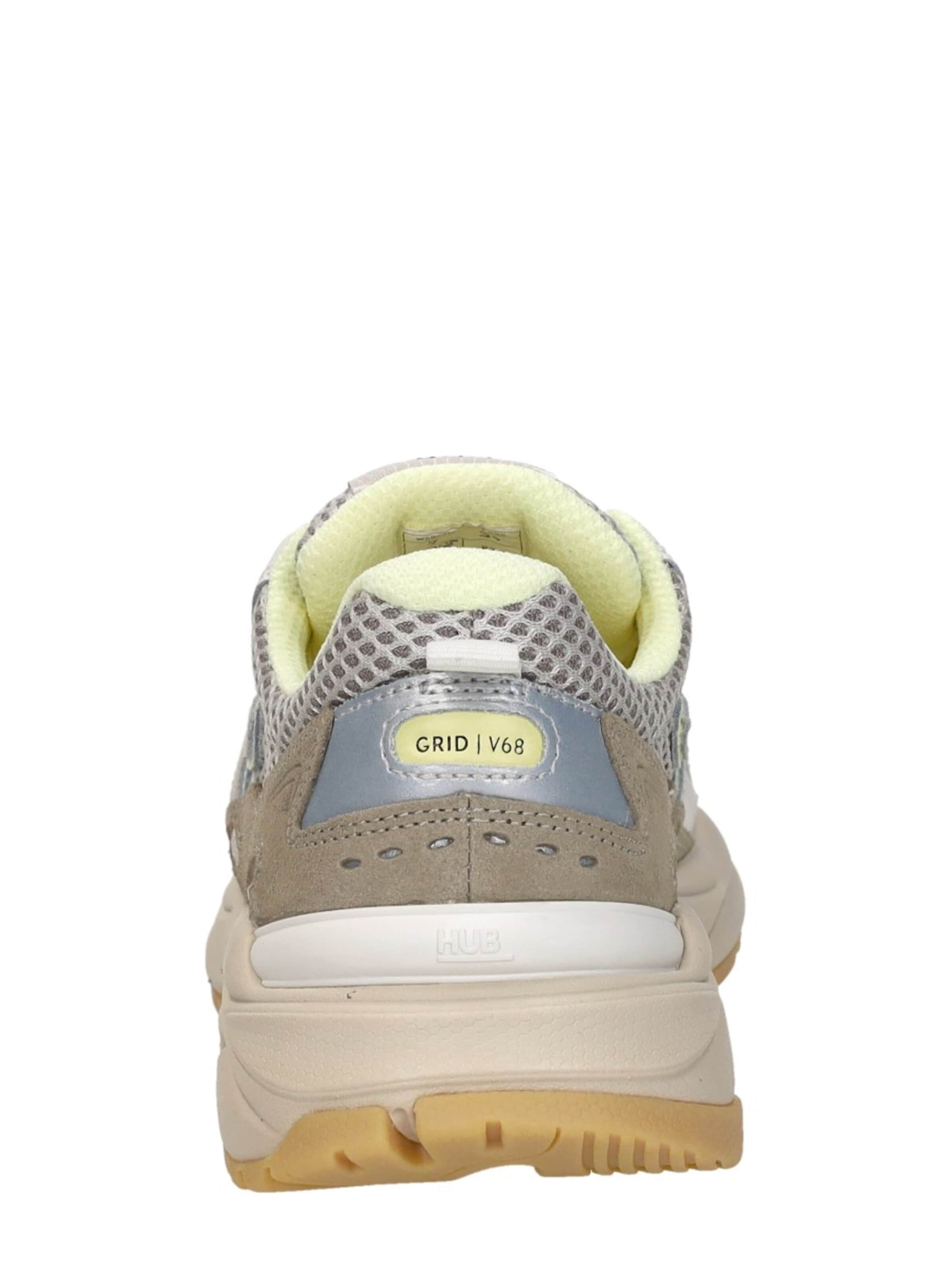 HUB Sneakers laag 'Grid M46' in Beige