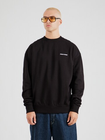 Pegador Sweatshirt in Schwarz: Vorderseite
