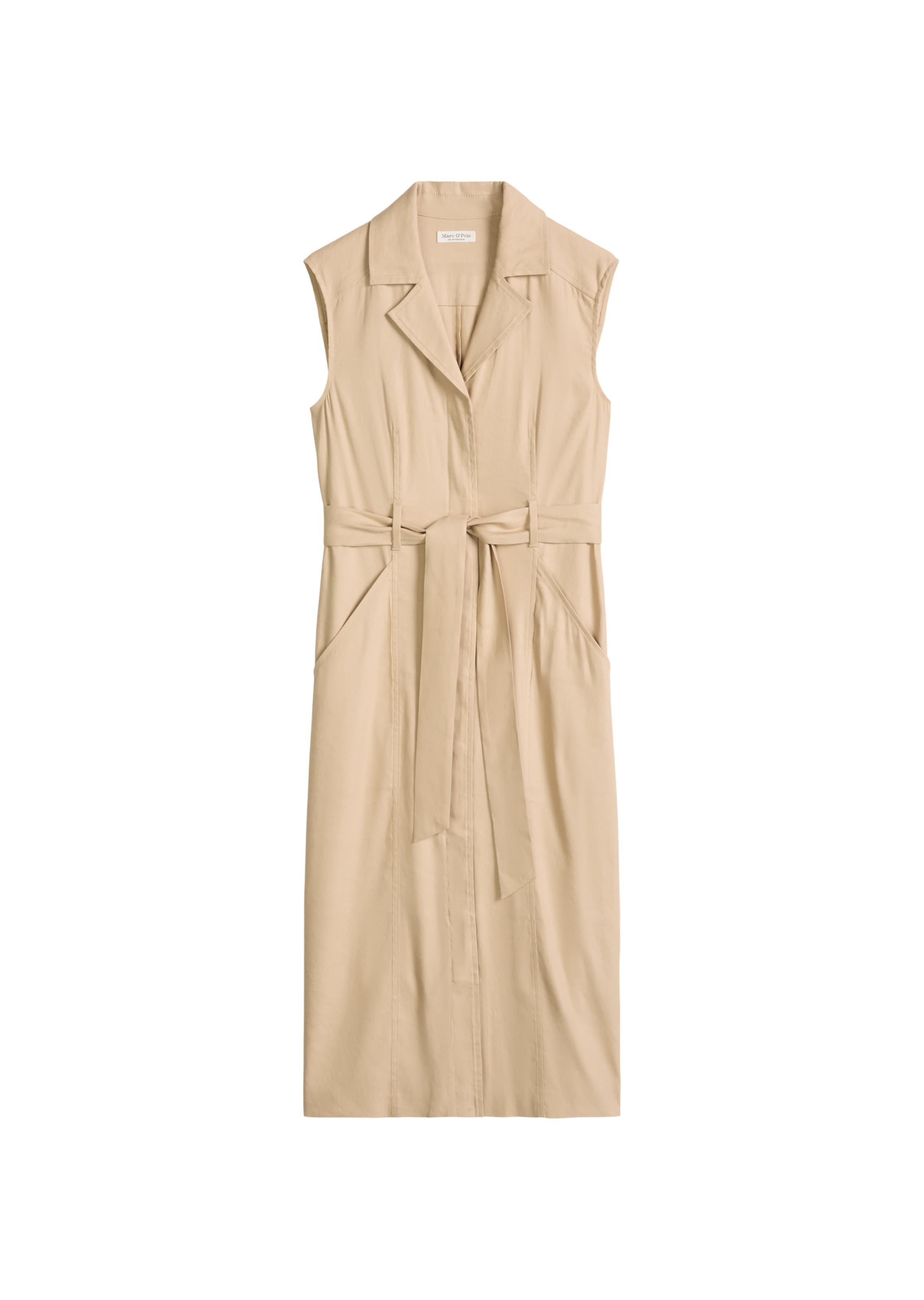 Marc O'Polo Blousejurk in Beige: voorkant