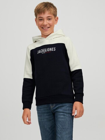 Jack & Jones Junior Mikina 'Dan' – modrá: přední strana