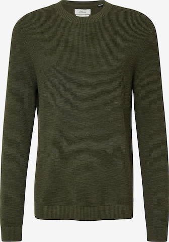 Pull-over s.Oliver en vert : devant