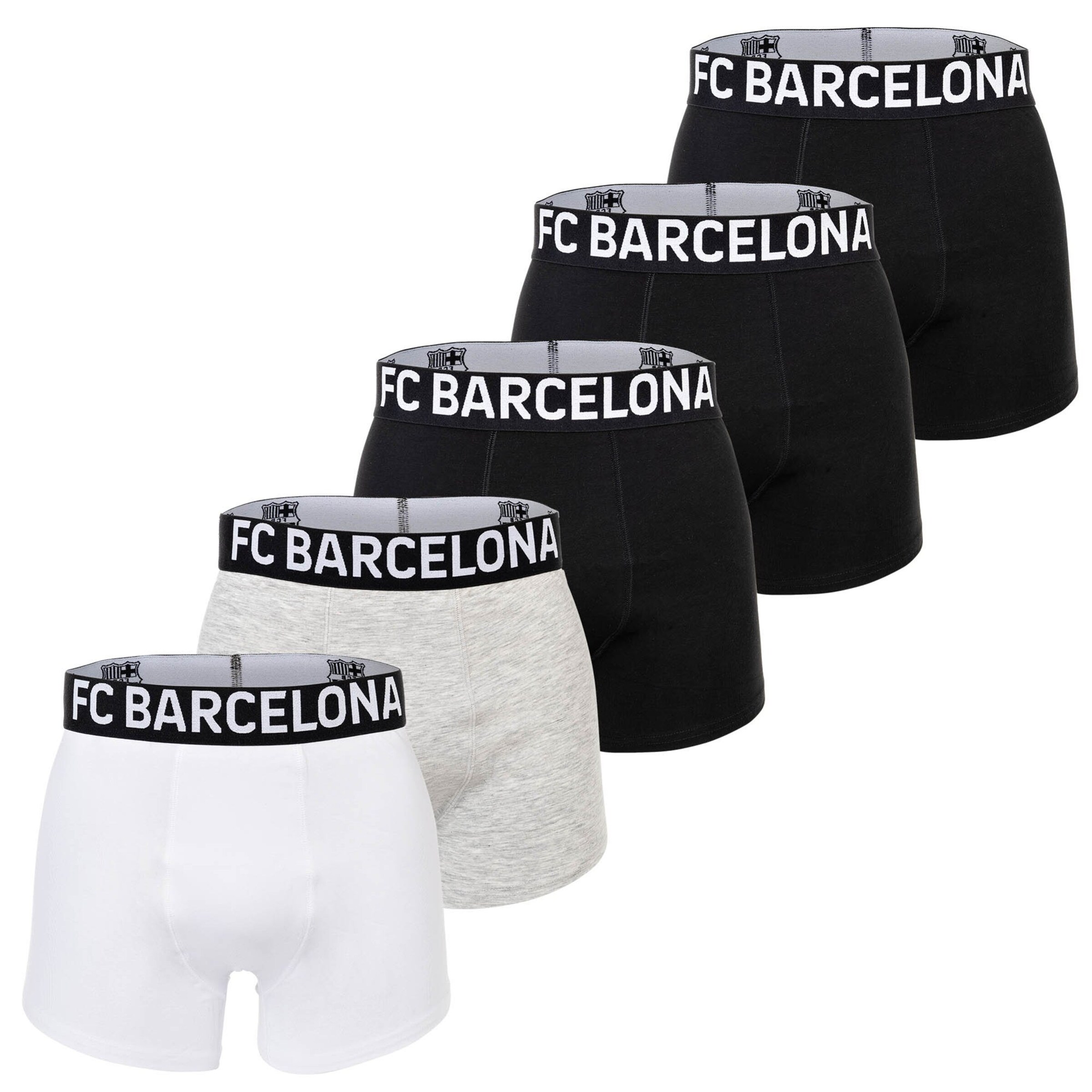 FC Barcelona - Calzoncillo boxer en Mezcla de colores: frente
