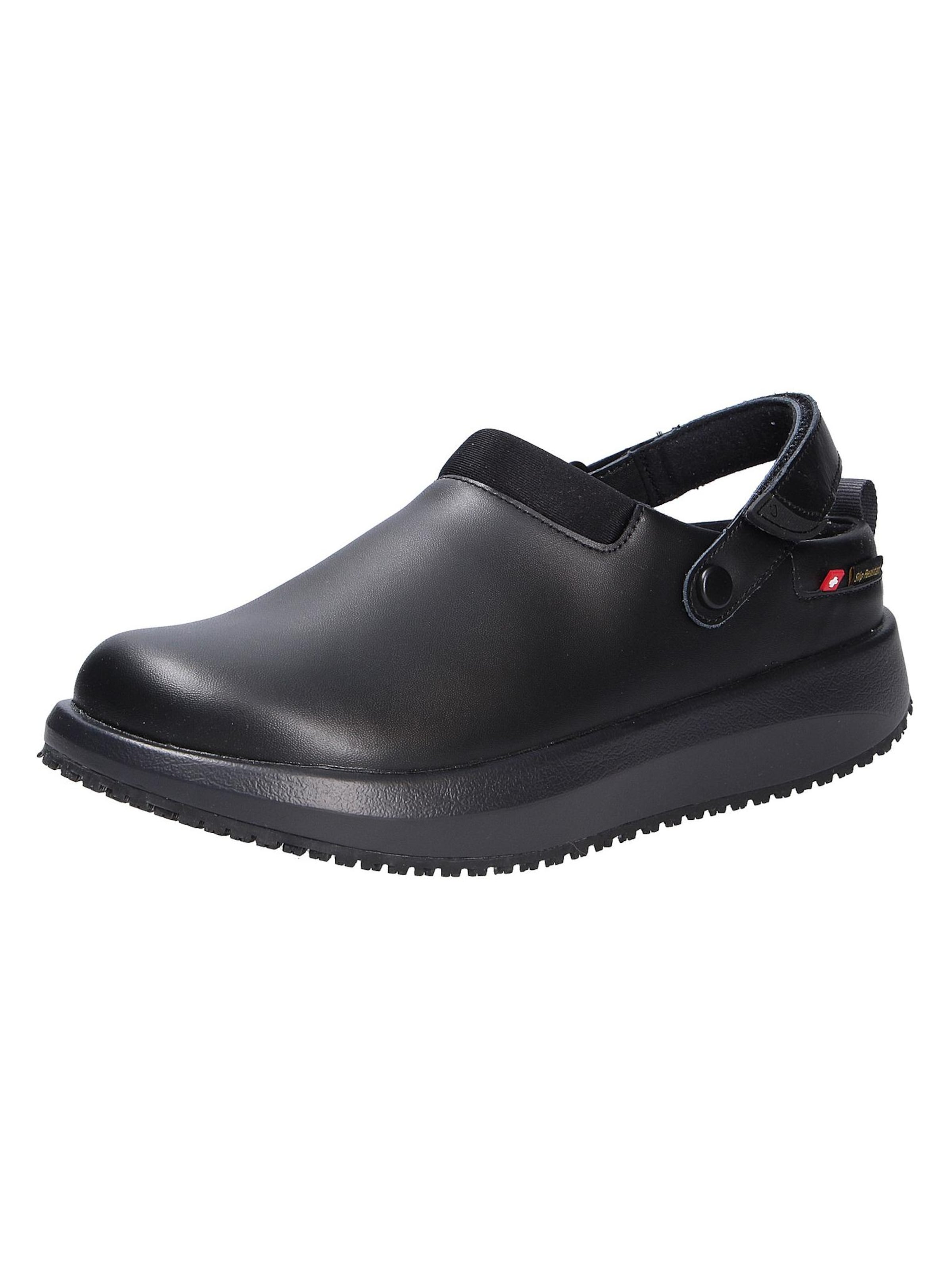 Joya Clogs 'ACE SR M BLACK' in Black: front