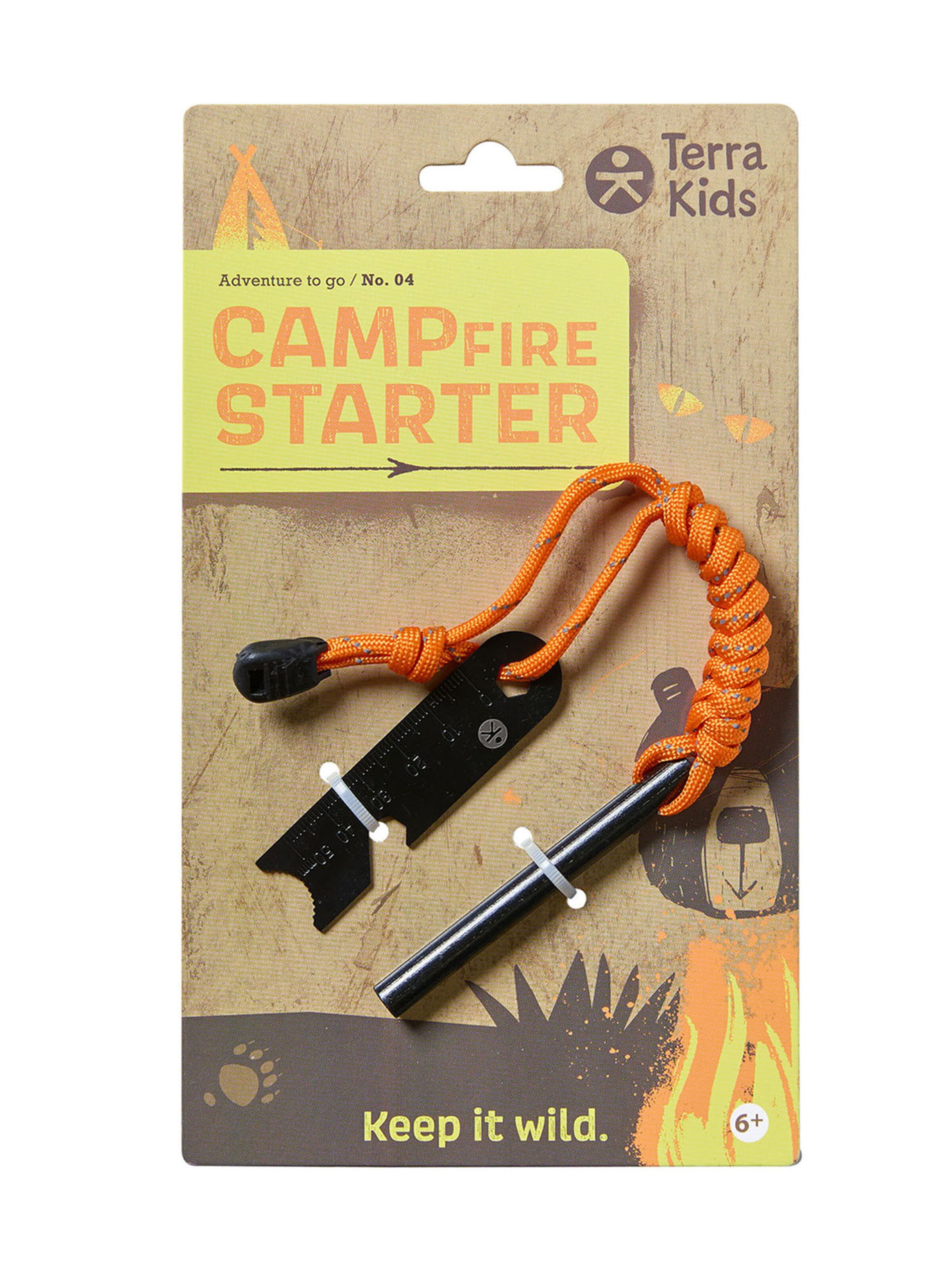 HABA Outdoor-Spielzeug ' Terra Kids Nr. 04 - Campfire Starter ' in Mischfarben: Vorderseite
