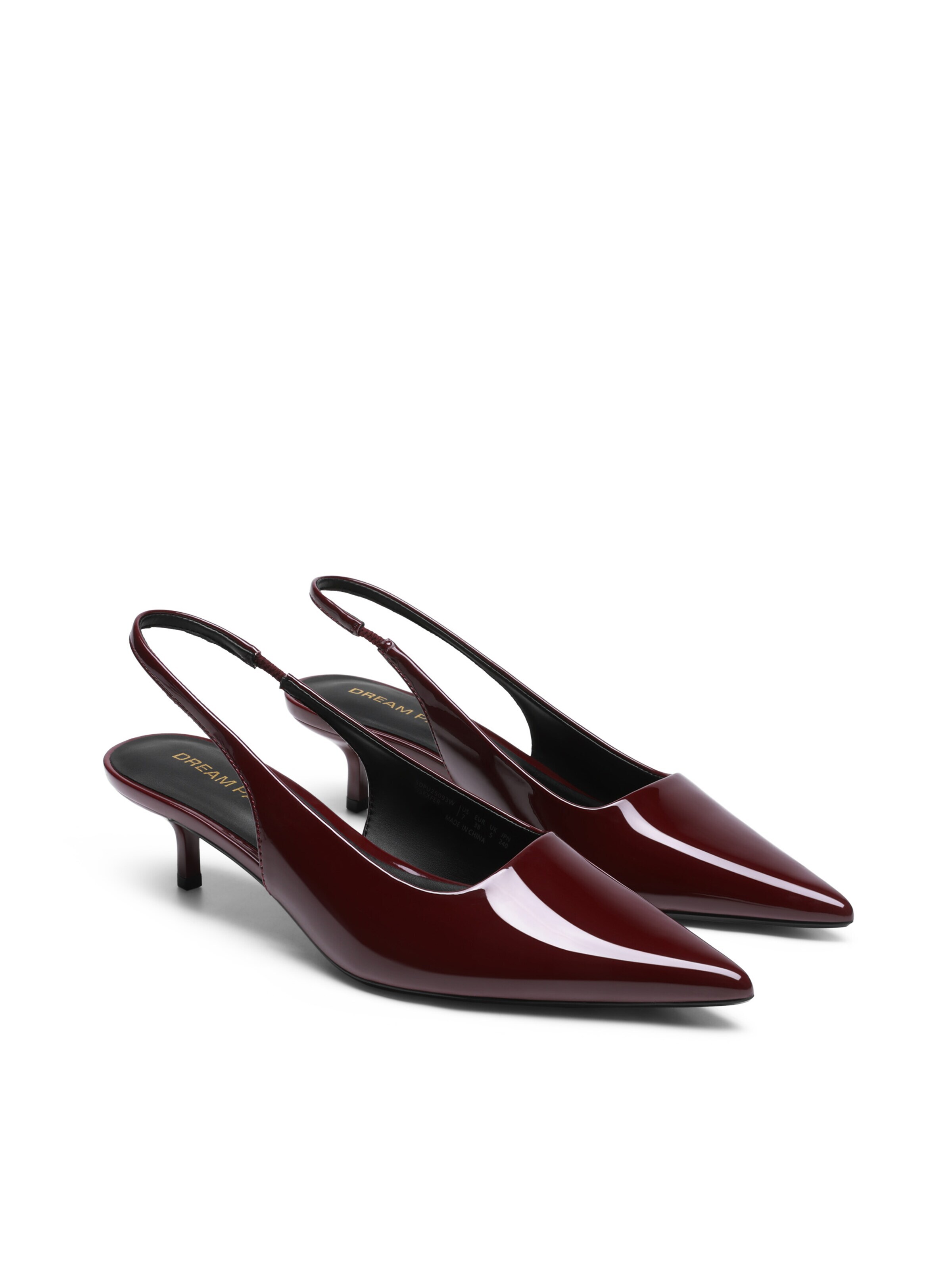 Dream Pairs Slingback Pumps in Red