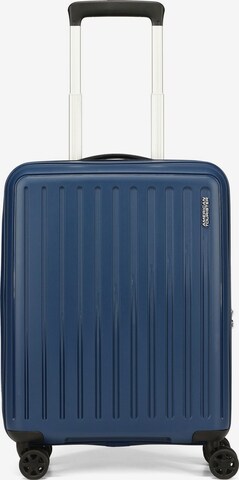American Tourister Trolley 'Rejoy ' in Blau: Vorderseite