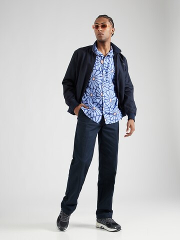 Iriedaily Comfort fit Button Up Shirt 'Resorio' in Blue