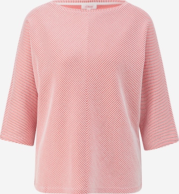 s.Oliver Shirt in Roze: voorkant