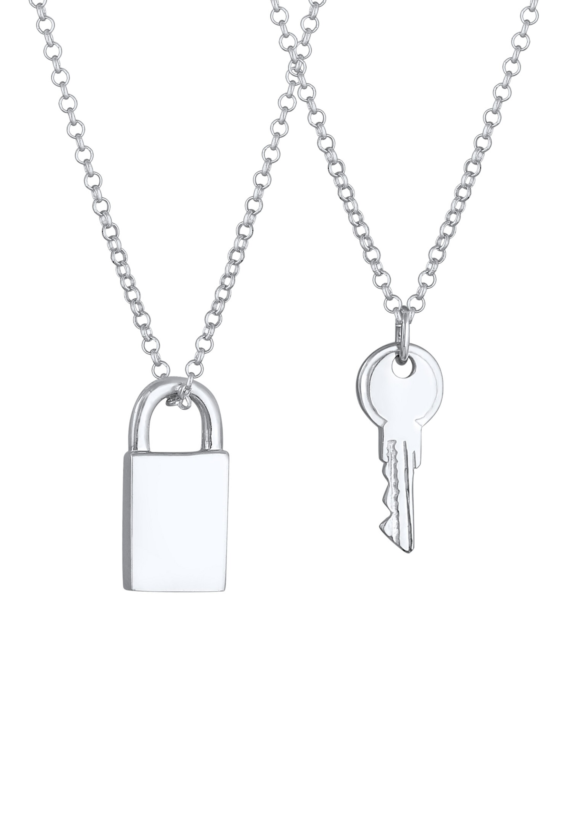 ELLI Sieraden set in Zilver: voorkant