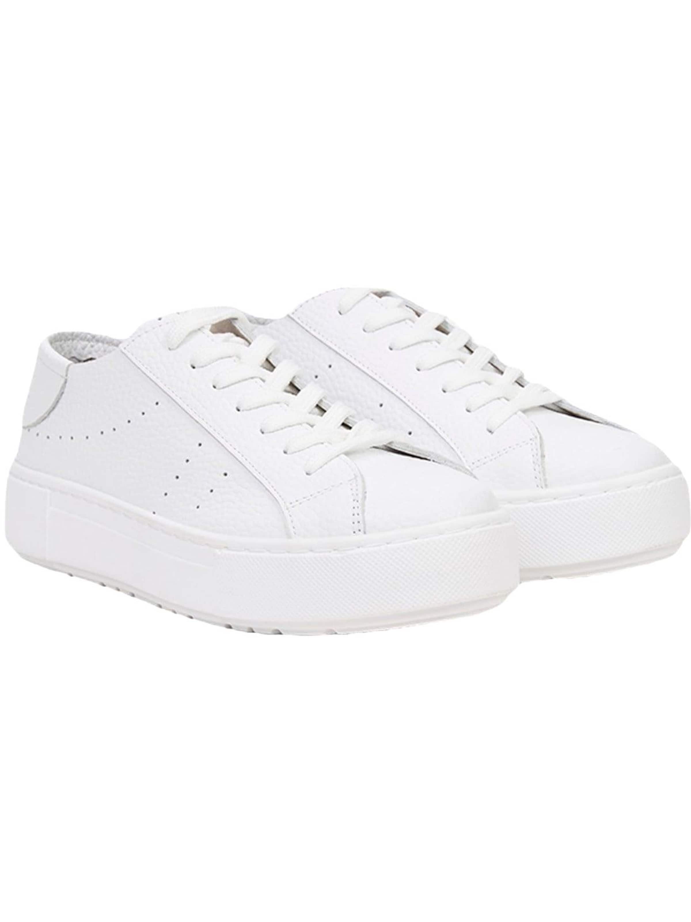 Desa Slipper 'Schnürschuhe'‌‌‌ in Weiß: Vorderseite