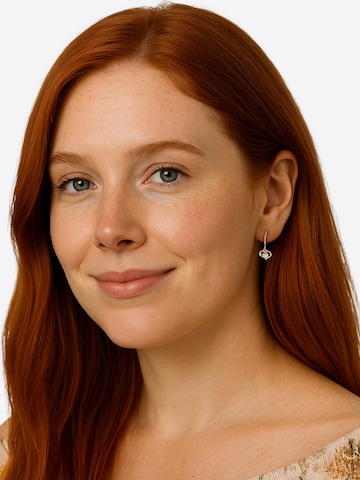 Sofia Milani Earrings 'Heart' in Silver