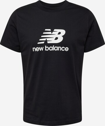 T-Shirt new balance en noir : devant