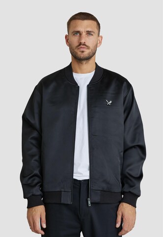 Distorted People Tussenjas 'Classic' in Zwart: voorkant