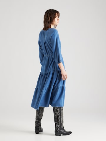 LEVI'S ® Blusenkleid 'Cecile Midi DreSS' in Blau