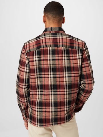 Only & Sons Regular fit Button Up Shirt 'Josh' in Red
