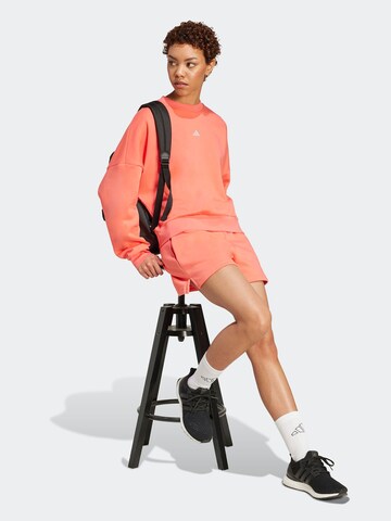 ADIDAS SPORTSWEAR Αθλητική μπλούζα φούτερ σε πορτοκαλί