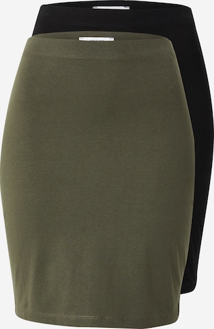 ABOUT YOU Skirt '2er pack Lilou ' in Green: front